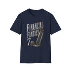 Financial Fantasy T-Shirt - Funny Retro RPG Parody Gamer Tee