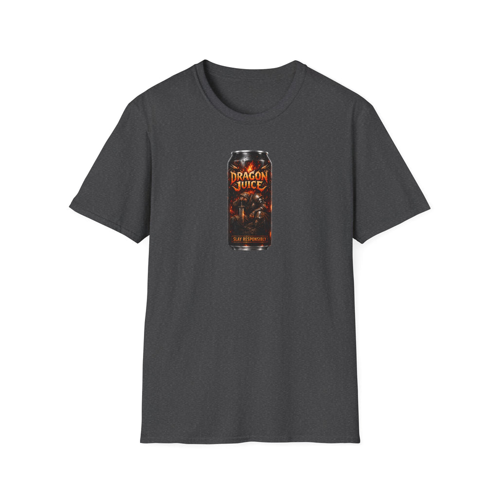 Dragon Juice Can 'Slay Responsibly' Graphic T-Shirt