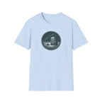 Space Vending Graphic T-Shirt - Stellar Rest Stop Design