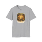 'Homeward' Forest Path Illustration T-Shirt