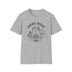 Hard Mode Cute Monster T‑Shirt — Cozy Outdoorsy Graphic Tee