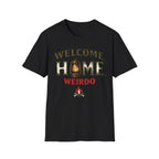 Welcome Home Weirdo T-Shirt - Funny Rustic Lantern Tee
