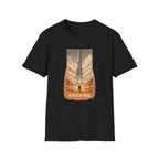 Ascend Sci-Fi T‑Shirt — Vintage Space Launch Graphic