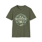Wanderer Class T-Shirt - Adventure Compass Graphic Tee