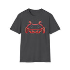 Retro Neon Space Invader T-Shirt