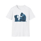 Bigfoot Gamer T-Shirt - Vintage Controller & CRT Console Graphic Tee