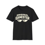 Original Gamester T-Shirt — Retro Pixel Sunglasses Gaming Tee