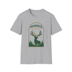 Moondeer Sanctuary T-Shirt - Nature Deer Graphic Tee