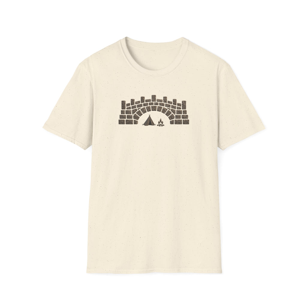 Bridge Camper Graphic T-Shirt — Tent & Campfire Outdoors Tee