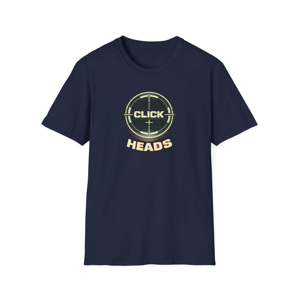 Click Heads Gamer T-Shirt — Target Scope Graphic Tee