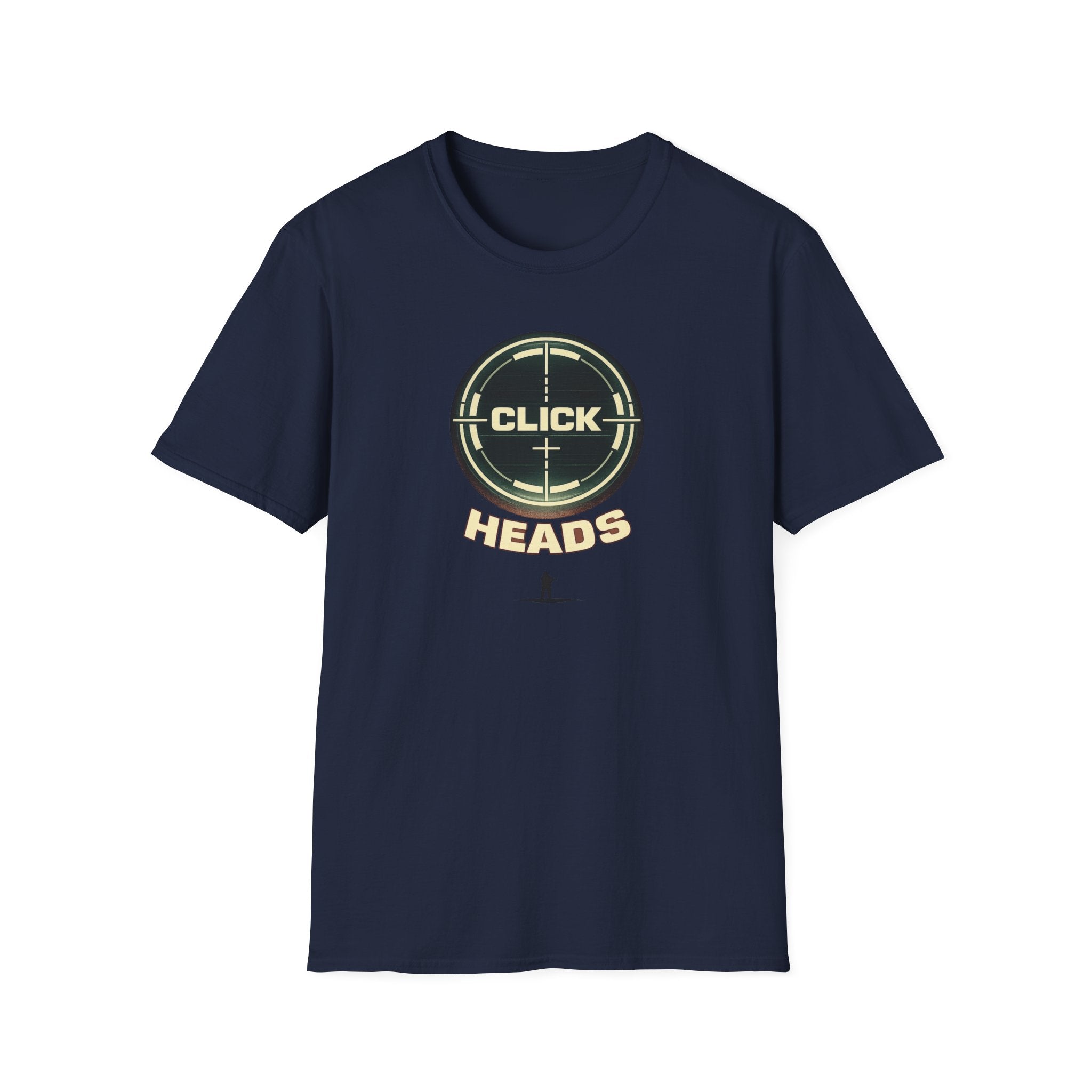 Click Heads Gamer T-Shirt — Target Scope Graphic Tee