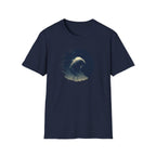 Werewolf Ripped Graphic T-Shirt — Minimalist Howling Tee