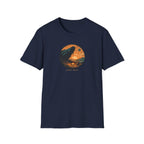 Long Rest (Sci-Fi) T-Shirt - Sunset Camping Graphic