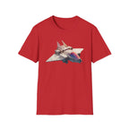 Space Bomber Graphic T‑Shirt - Vintage Rocketship Tee