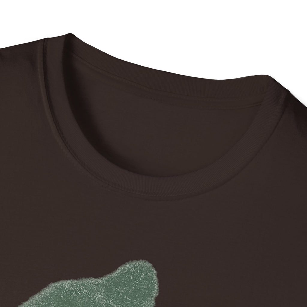 Cryptid Energy Bigfoot Forest Graphic T-Shirt