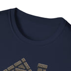 Stone Tavern Cottage T‑Shirt — Cozy Stone Pub Illustration Tee