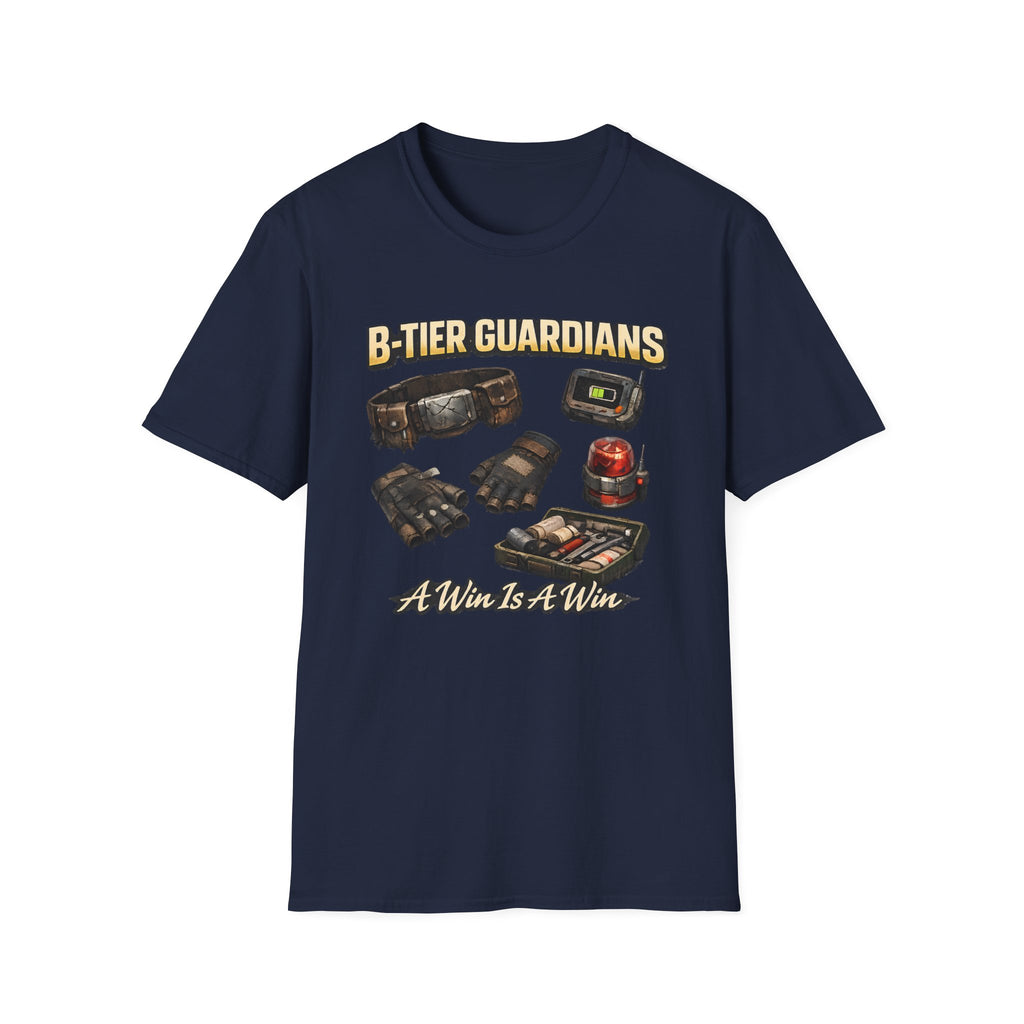 B-Tier Guardians T-Shirt - Funny Gamer Loot & Comic Tee