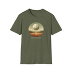 'Continue?' Surreal Desert Sphere T-Shirt - Graphic Tee