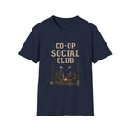 Co-Op Social Club RPG T-Shirt - Woodland Resting Pixel Graphic Tee