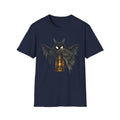 Mothman Glowing Eyes Lantern Gothic Graphic T-Shirt