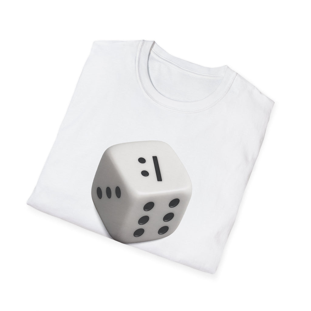 3D D6 :| Emoji T-Shirt