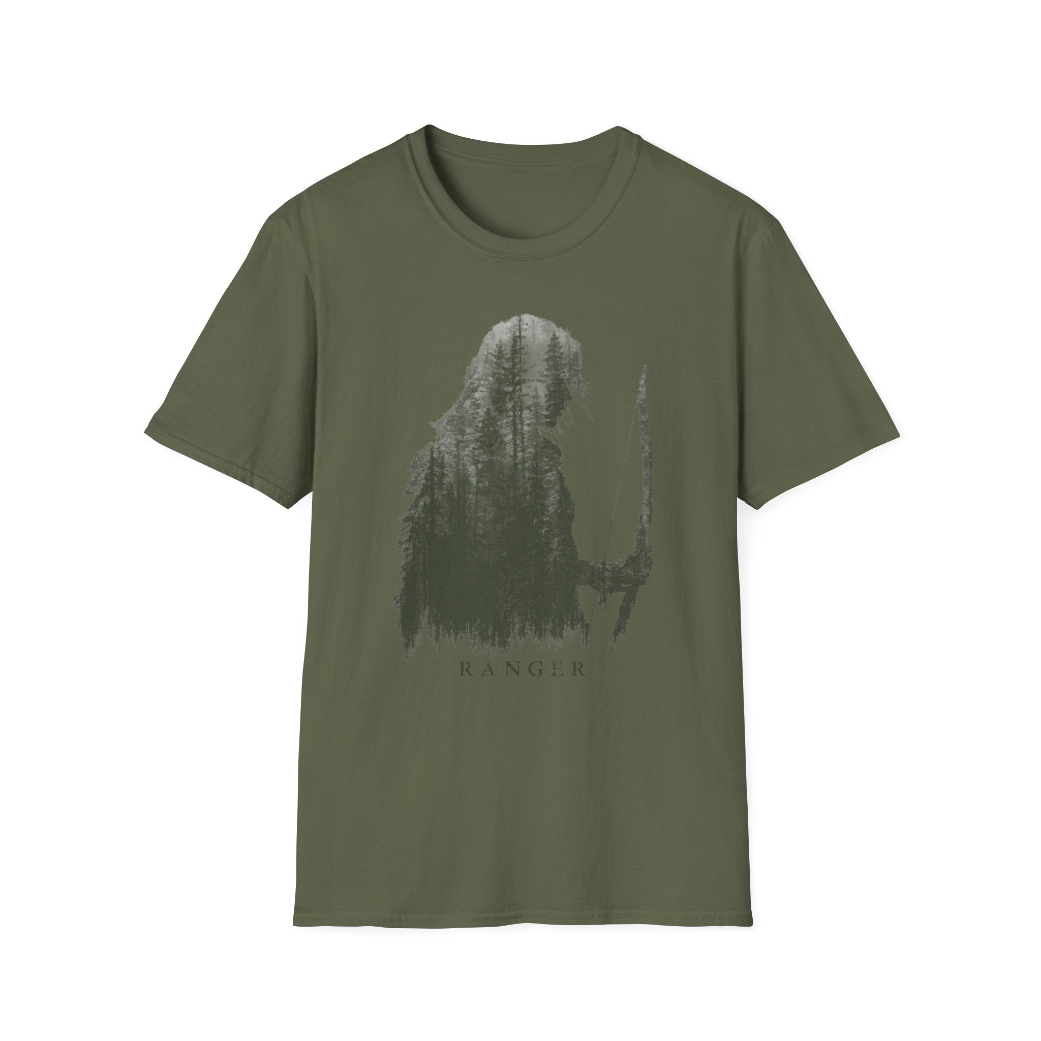 Ranger Silhouette Tee - Forest Archer Graphic T-Shirt