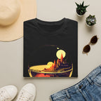 Fantasy Castle in Crystal Ball T-Shirt - Glass Orb Sunset Illustration