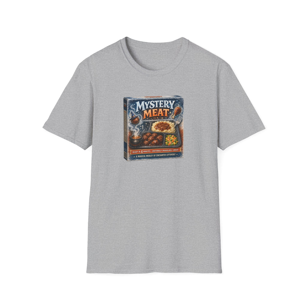 Mystery Meat Vintage TV Dinner Graphic T-Shirt