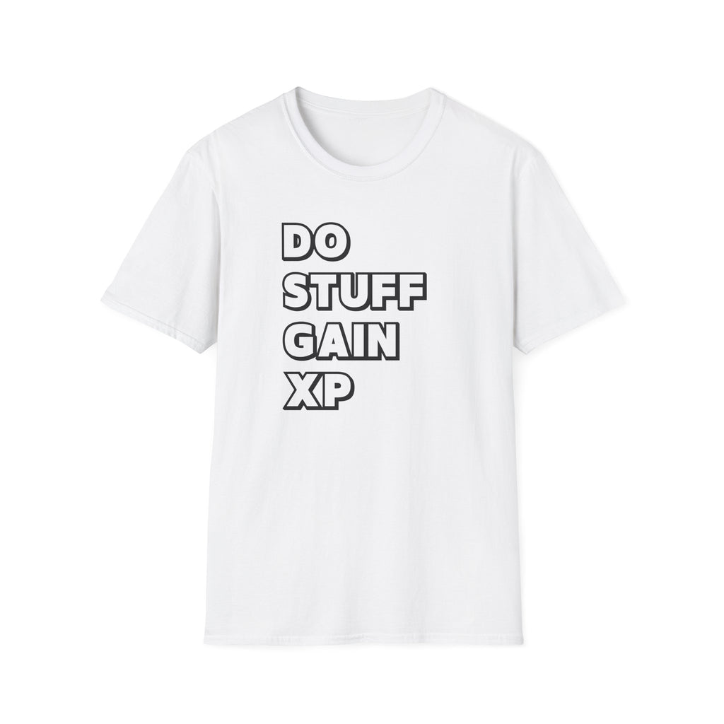 Do Stuff, Gain XP T-Shirt — Gamer Motivation Tee
