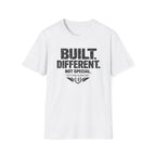 "Built. Different. Not Special." Hard Mode Graphic Tee