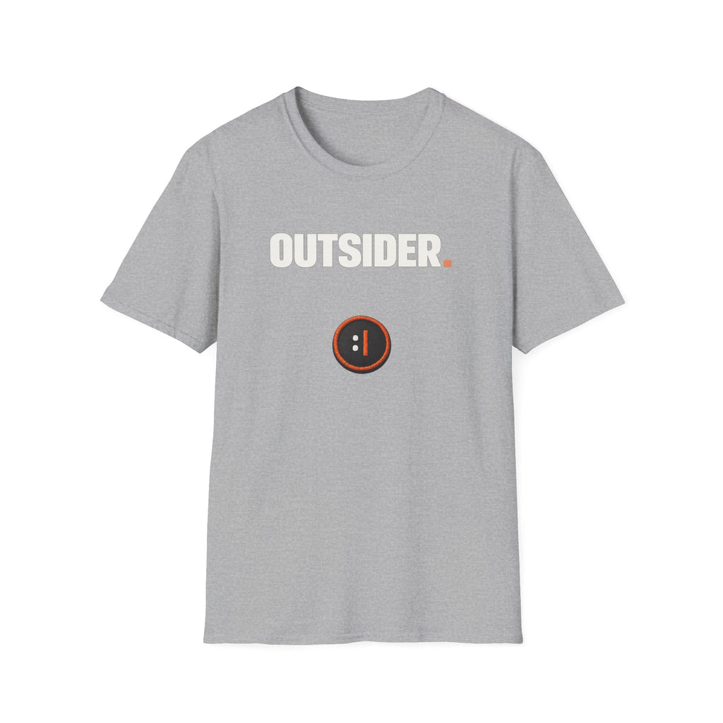 Outsider T‑Shirt — Bold Graphic Tee for Independent Spirits