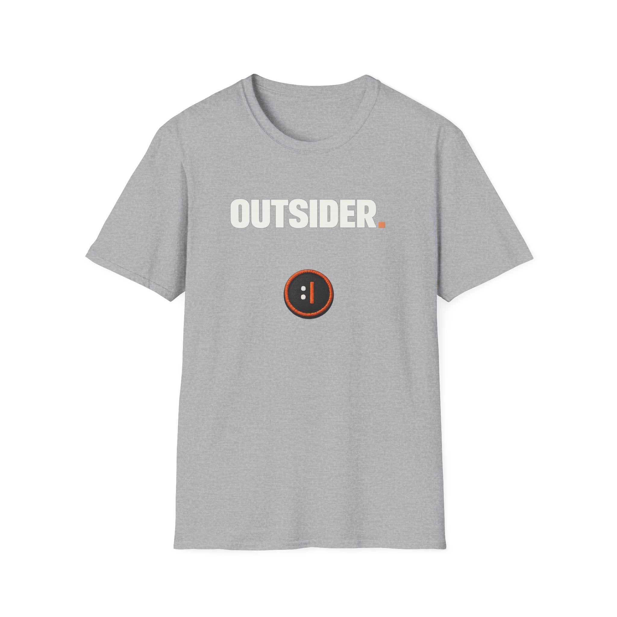 Outsider T‑Shirt — Bold Graphic Tee for Independent Spirits