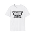 Achievement Unlocked T-Shirt - Gamer Victory Graphic Tee