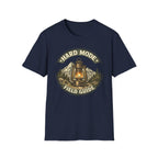 Hard Mode Field Guide T-Shirt - Vintage Lantern Mountain Fantasy Tee