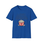 Retro Pixel "I Just Came For The Snacks" Popcorn T-Shirt