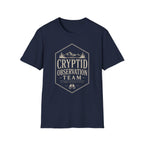 Cryptid Observation Team T-Shirt - Outdoor Adventure Bigfoot Sasquatch Tee