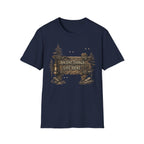 Ancient Things Live Here T-Shirt - Rustic Forest Fantasy Tee