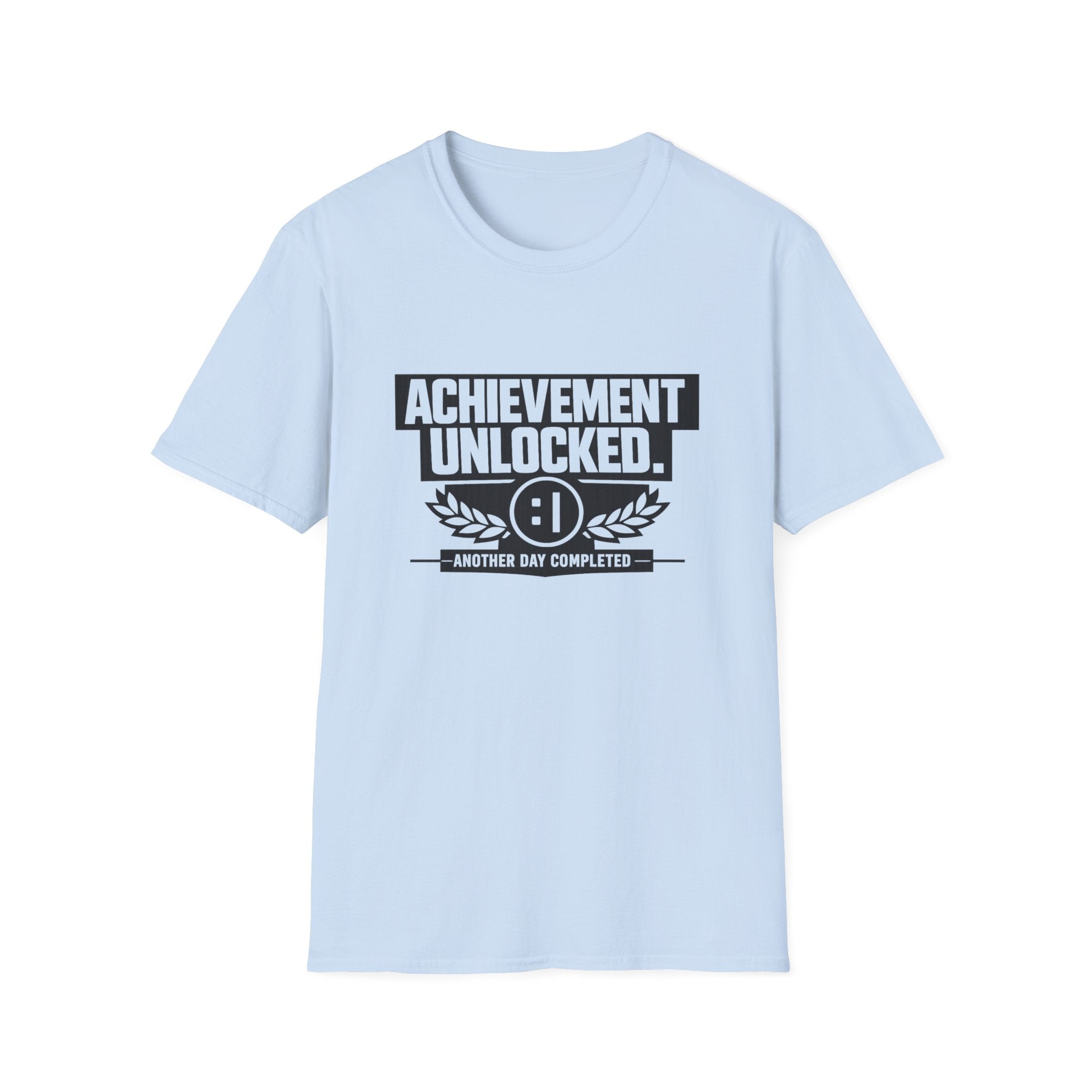 Achievement Unlocked T-Shirt — Gamer Victory Tee