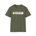 Transaction Failed, Reason: Existing T-Shirt