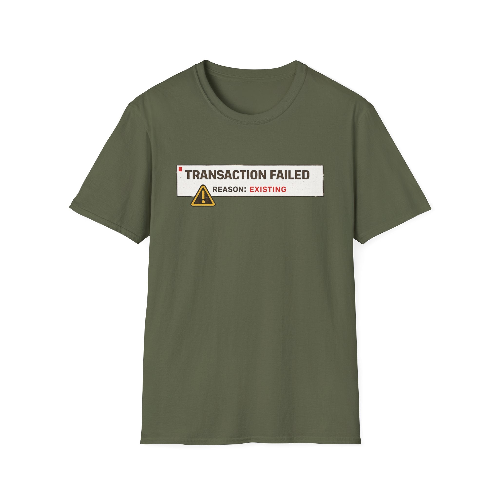 Transaction Failed, Reason: Existing T-Shirt