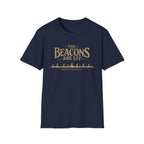 "The Beacons Are Lit" T-Shirt - Overtime Approved Funny Vintage Fantasy Graphic Tee