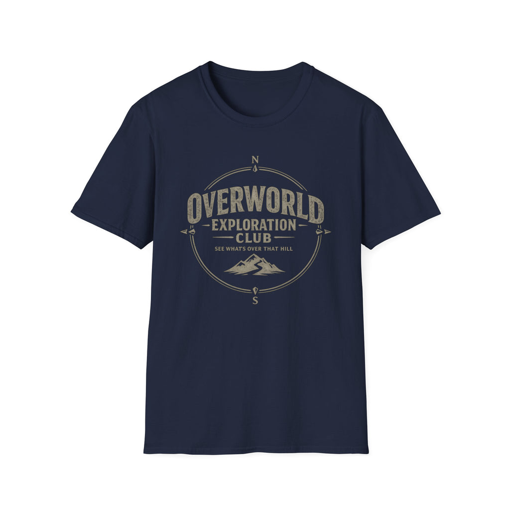 Overworld Exploration Club T-Shirt - Adventure Travel Graphic Tee