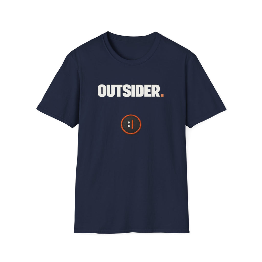 Outsider T‑Shirt — Bold Graphic Tee for Independent Spirits
