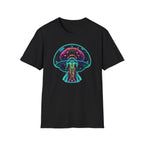 Neon Brain Jellyfish T-Shirt - Mother Brain Inspired Sci‑Fi Graphic Tee