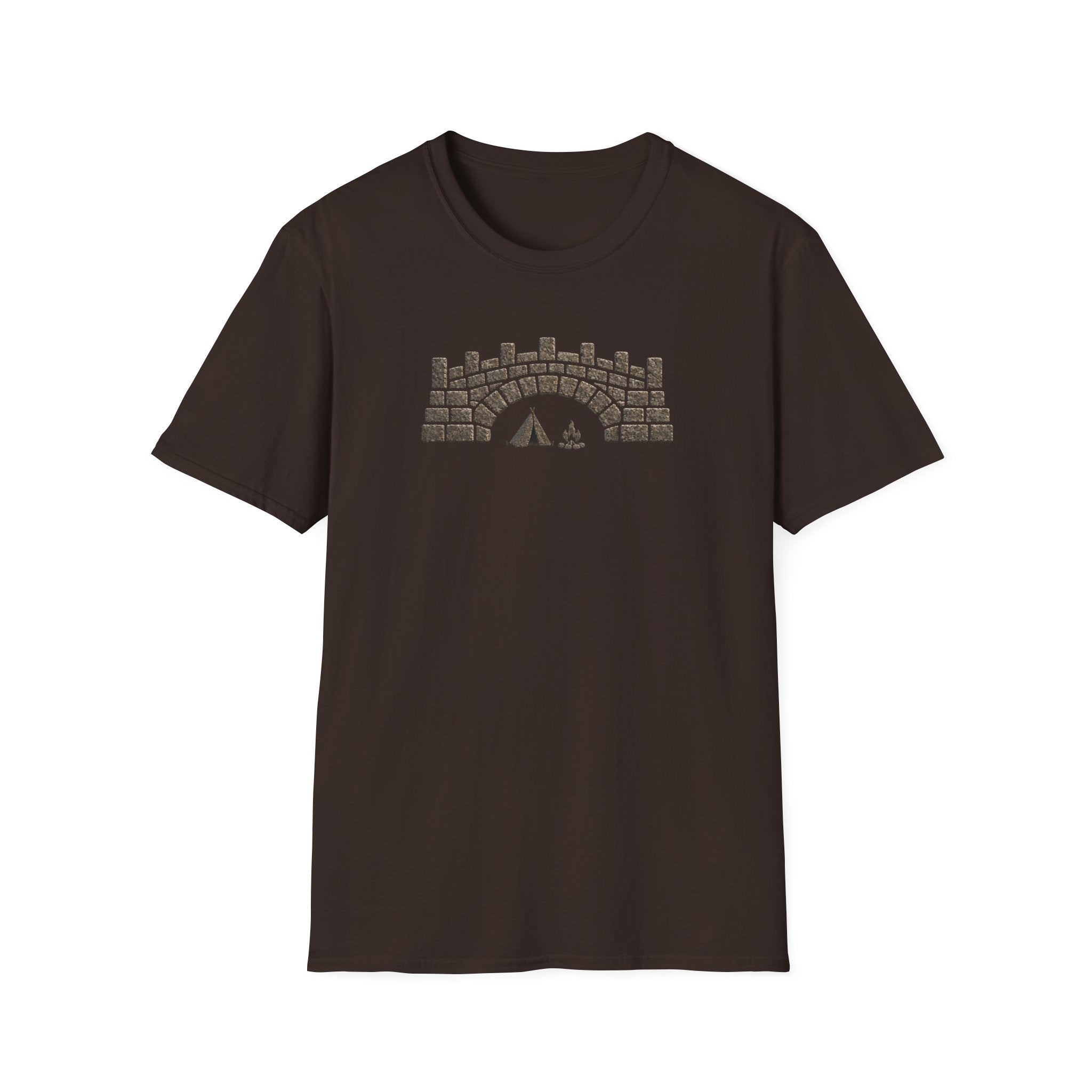 Bridge Camper Graphic T-Shirt — Tent & Campfire Outdoors Tee