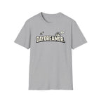 Daydreamer Graphic T-Shirt — Retro Rocket & Castle Design