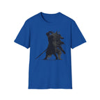 Shape Shifter Silhouette T-Shirt - Dark Ink Wolf Wilderness Graphic Tee