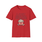 Retro Pixel "I Just Came For The Snacks" Popcorn T-Shirt
