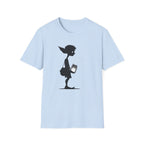 Cute Elf Firefly Jar Silhouette T‑Shirt - Whimsical Elf Graphic Tee