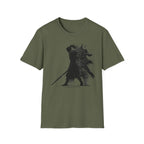 Shape Shifter Silhouette T-Shirt - Dark Ink Wolf Wilderness Graphic Tee